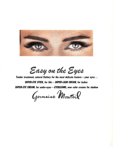 1967 Super-Eye Stick, Super-Lash Cream, Super-Eye Cream and EyeGleams