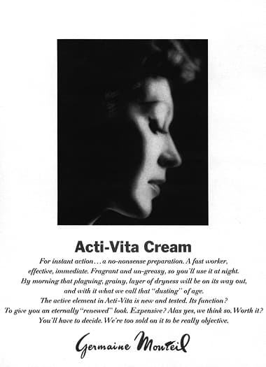 1968 Acti-Vita Cream