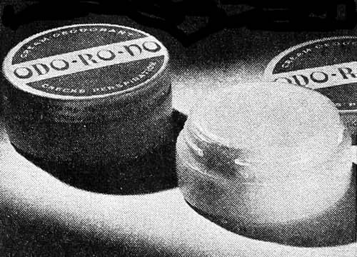 1944 Odo-ro-no Cream Deodorant