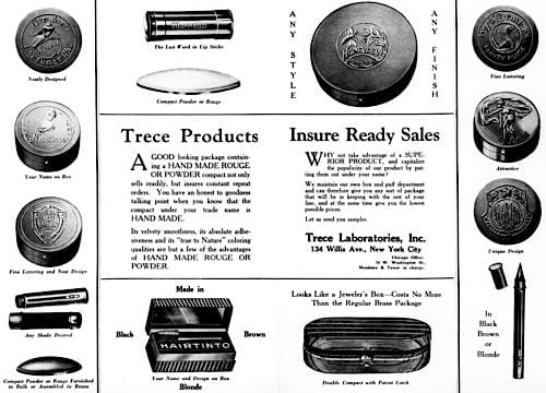 1922 Private label cosmetics made by Trece Laboratories