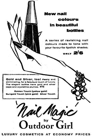 1958 Outdoor Girl Nail Magic