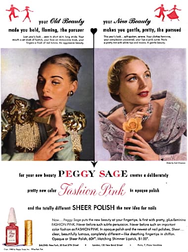 1948 Peggy Sage Fashion Pink