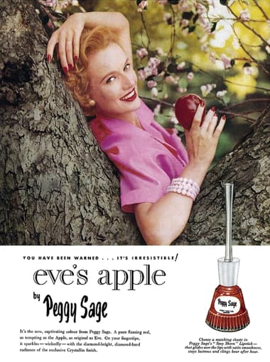 1955 Peggy Sage Eves Apple