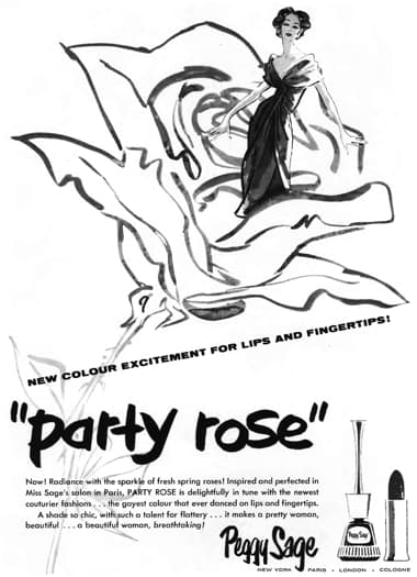 1958 Peggy Sage Party Rose