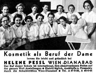 1938 Helene Pessl School in Dianabad.