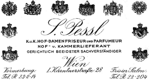 Sigmund Pessl business card