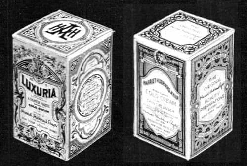 1931 Ayer and Recamier packaging