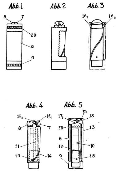 1948 Drawings from the German Patent No. 815826