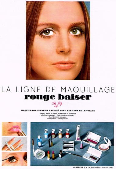 1970 Rouge Baiser make-up range