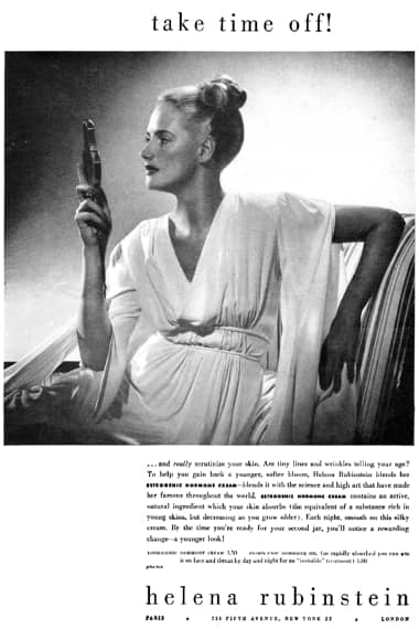 1947 Helena Rubinstein Estrogenic Hormone Cream and Oil