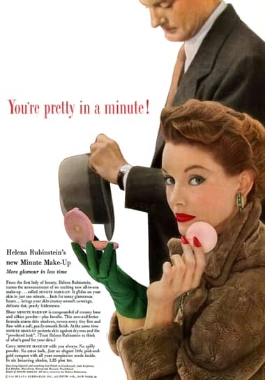 1953 Helena Rubinstein Minute Make-up