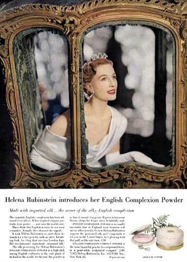 1955 Helena Rubinstein English Complexion Powder
