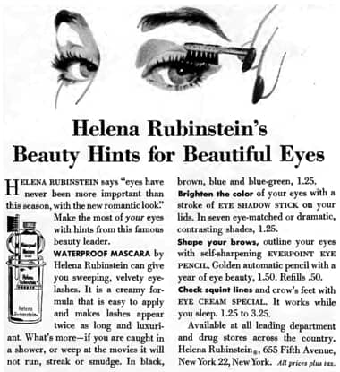 1957 Helena Rubinstein Waterproof Mascara