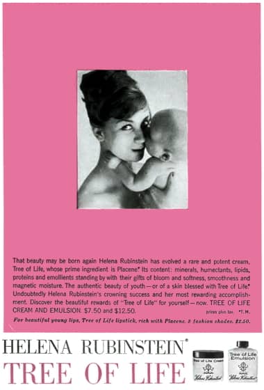 1959 Helena Rubinstein Tree of Life Cream and Emulsion