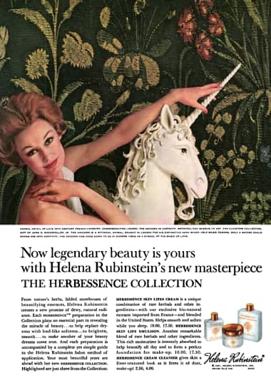 1961 Helena Rubinstein Herbessence Collection