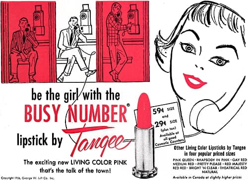 1956 Tangee Busy Number