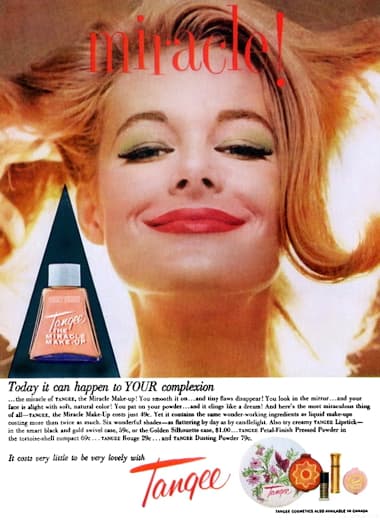1959 Tangee cosmetics