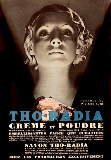 1934 Creme, Poudre and Savon Tho-Radia