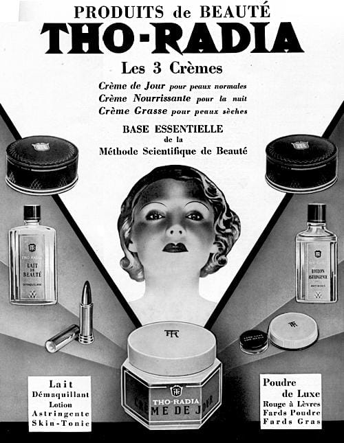 1949 Tho-Radia produits de beaute