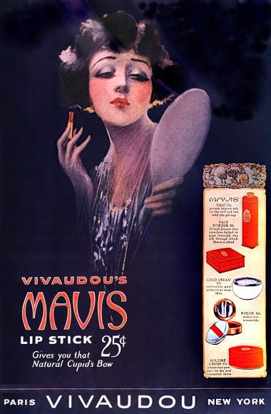 1922 Vivaudou Mavis Lip Stick