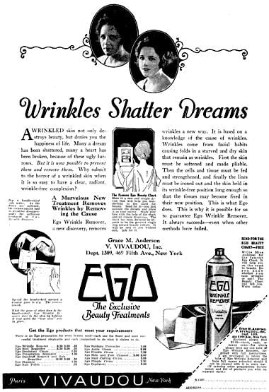 1923 Ego products distributed by Vivaudou