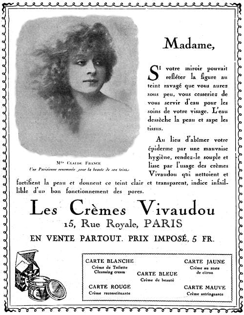 1923 Cremes Vivaudou