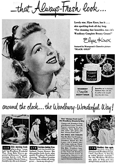 1947 Woodbury Complete Beauty Cream with Stericin