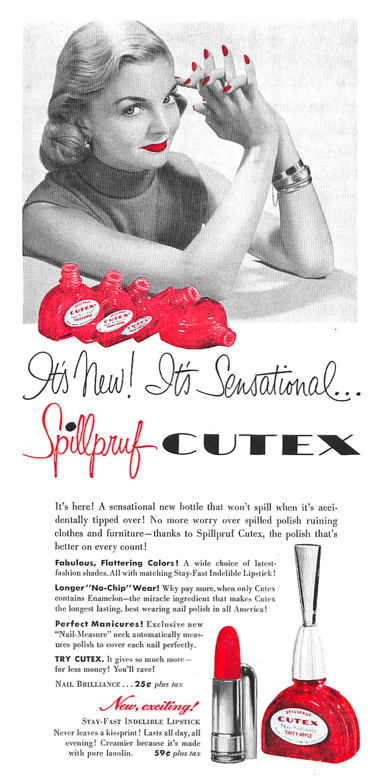 1952 Cutex Spillpruf