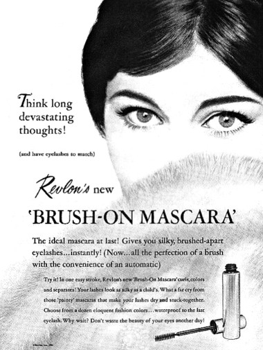 1961 Revlon Brush-On Mascara