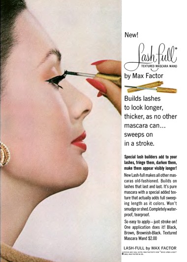 1963 Max Factor Lash-Full Mascara