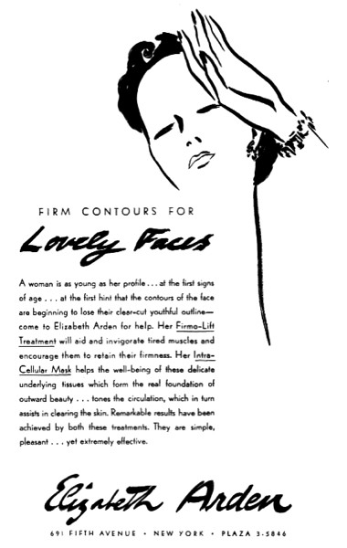 1938 Elizabeth Arden Firmo-Lift and Intra-Cellular Mask