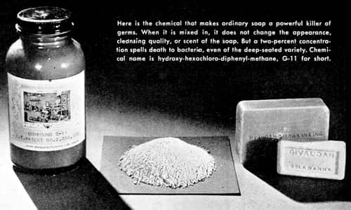 1945 Experimental soap bars 
