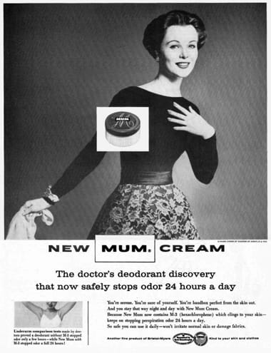 1956 Mum cream deodorant