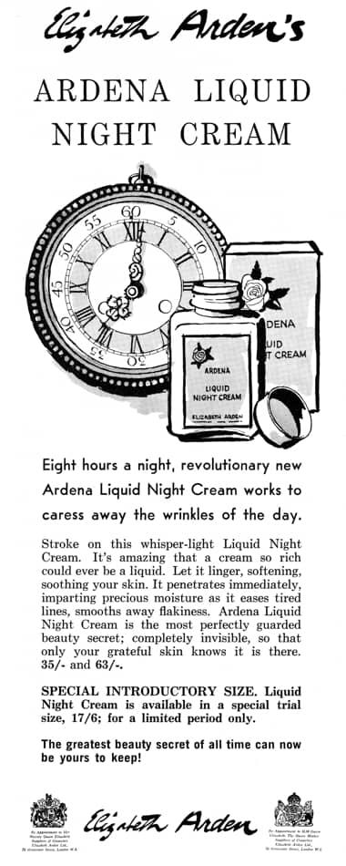 1964 Ardena Liquid Night Cream