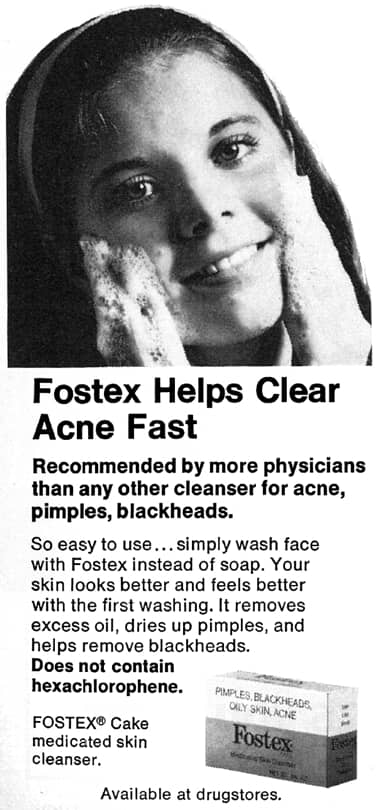 1973 Fostex Medicated Skin Cleanser