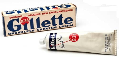 Gilette Brushless Shaving Cream