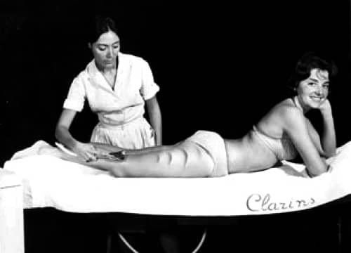 Clarins pneumatic massage machine
