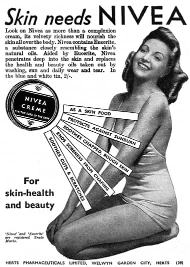 1947 Nivea Cream