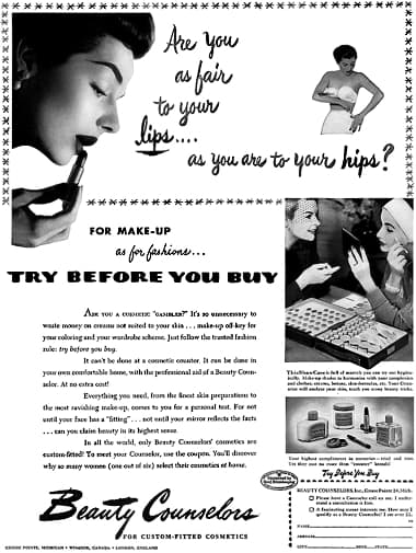 1953 Beauty Counselors