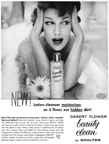 1957 Shulton Desert Flower Beauty Cream